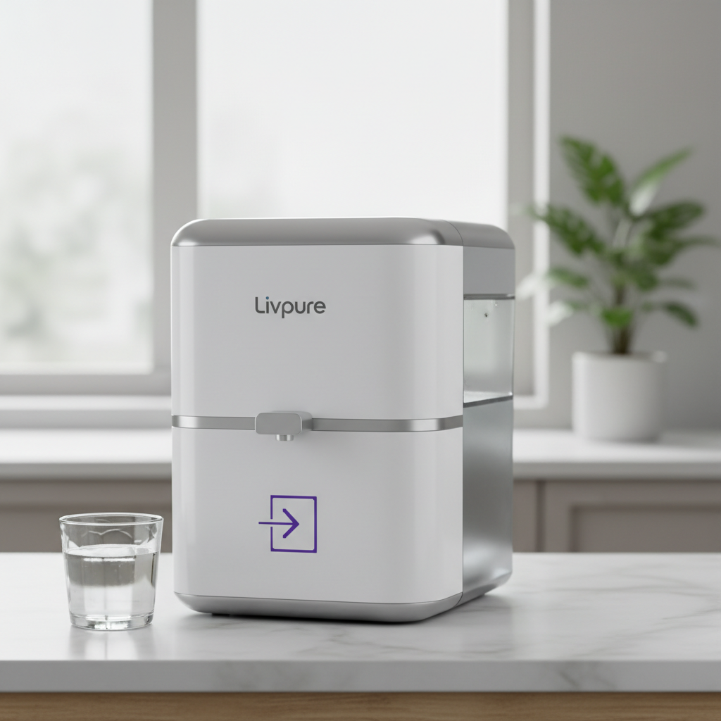 LivPure purifier in modern home setting