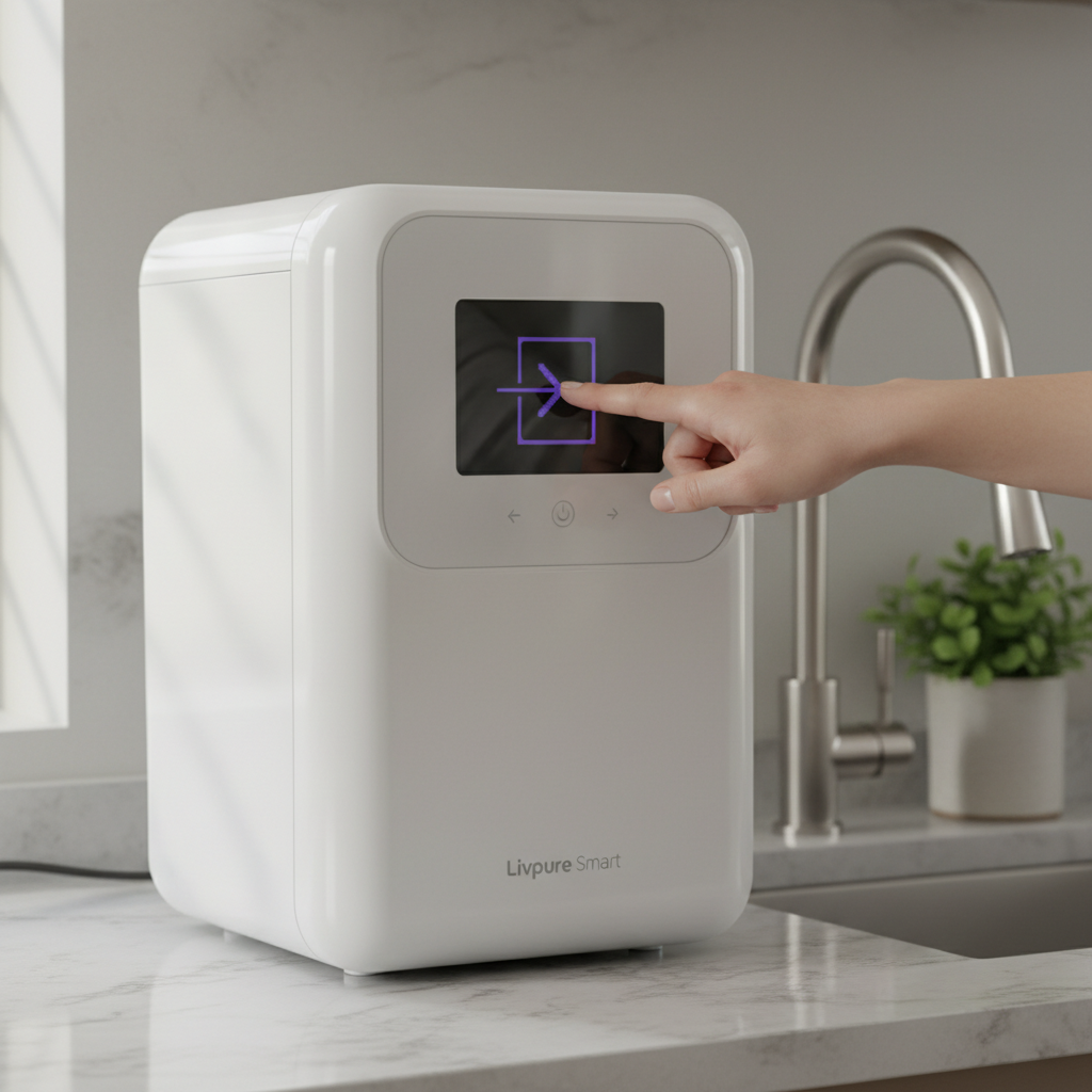 LivPure Smart touch control interface