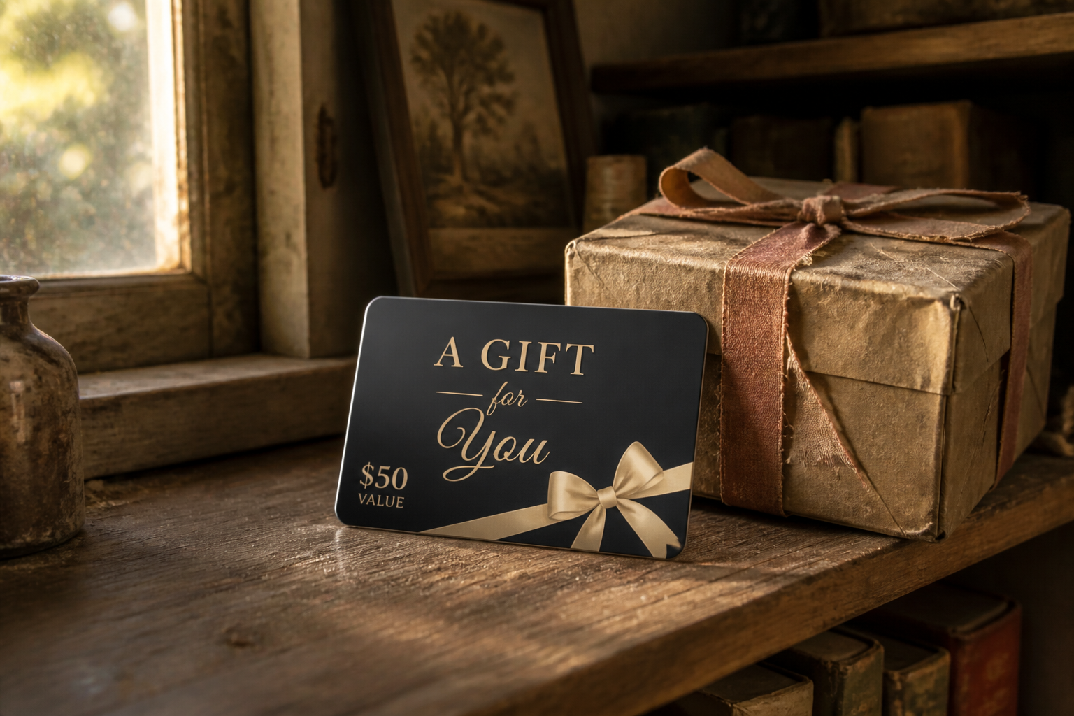Side by side comparison showing a neglected wrapped gift gathering dust versus a delighted recipient happily using their perfect gift, emotional contrast