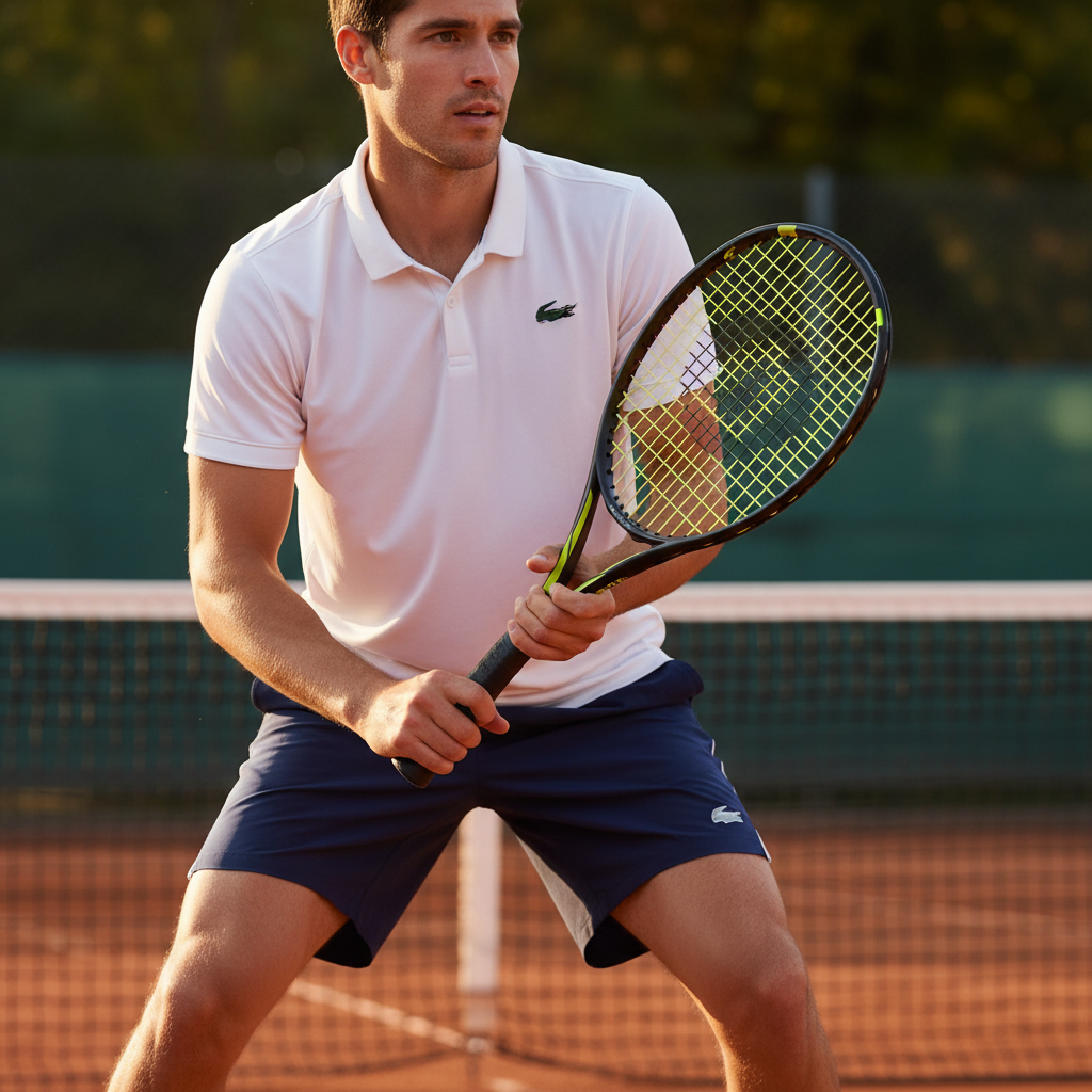 TR160 Graph Tennis Racket in Action