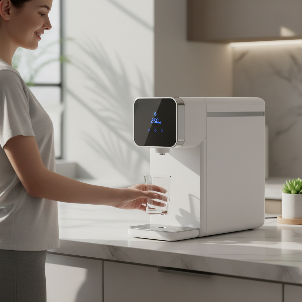 LivPure Smart RO Water Purifier in modern kitchen