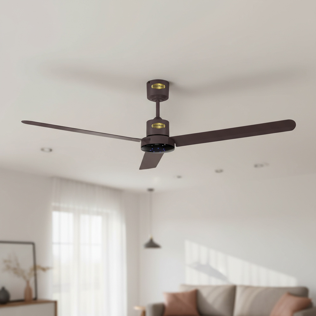 Khaitan Aeroslim BLDC Ceiling Fan Smoke Brown