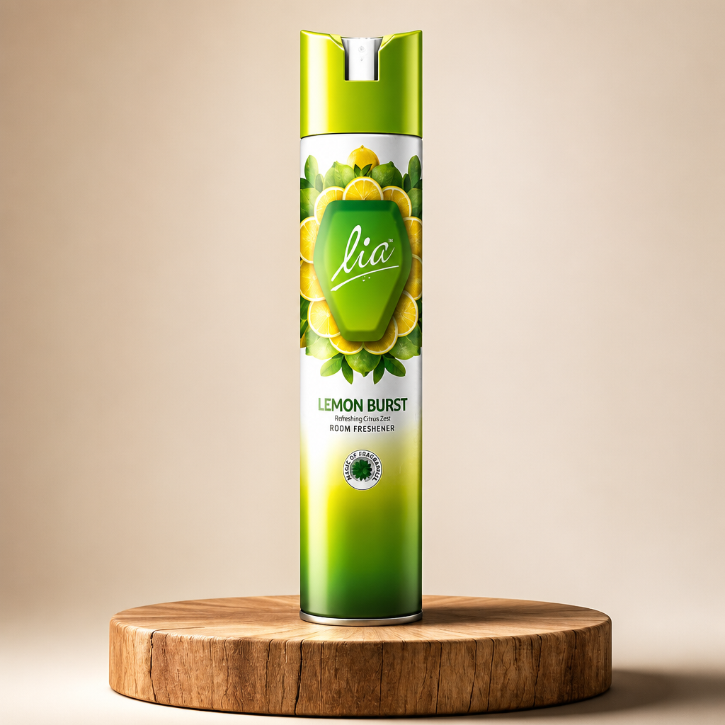 LIA Purple 2 litre bottle product photo with dramatic lighting