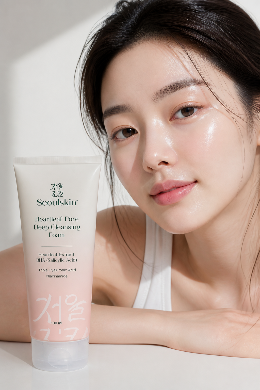 서울스킨 4주 사용 후 글래스 스킨처럼 반짝이는 맑은 피부