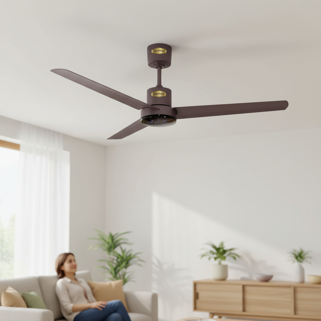 Aeroslim 1200mm Smoke Brown BLDC Ceiling Fan