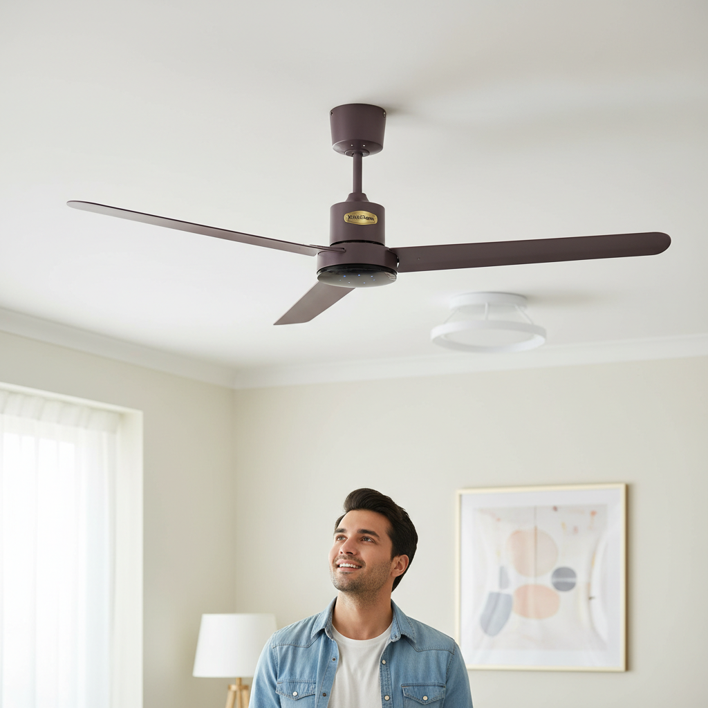 Khaitan Aeroslim ceiling fan with remote control