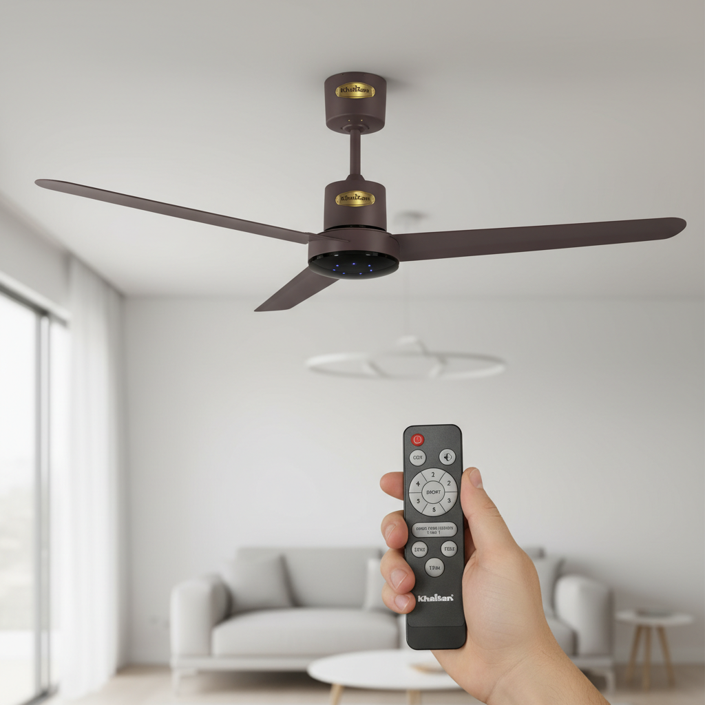 Khaitan Eco Fan Black