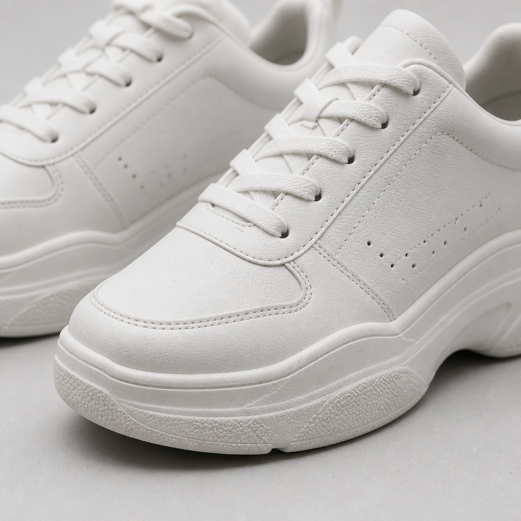 Close-up of the breathable mesh upper of Nike Sneakers 3 showing airflow perforations and woven texture detail