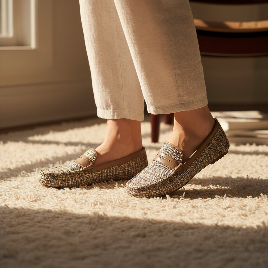 Stylish women's loafers and casual footwear collection