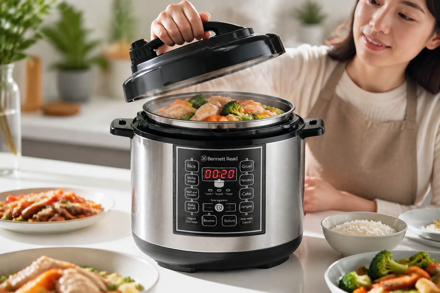 찜 찌개 그릇에 담긴 고기와 채소, 건강하고 영양 균형 잡힌 찜 요리