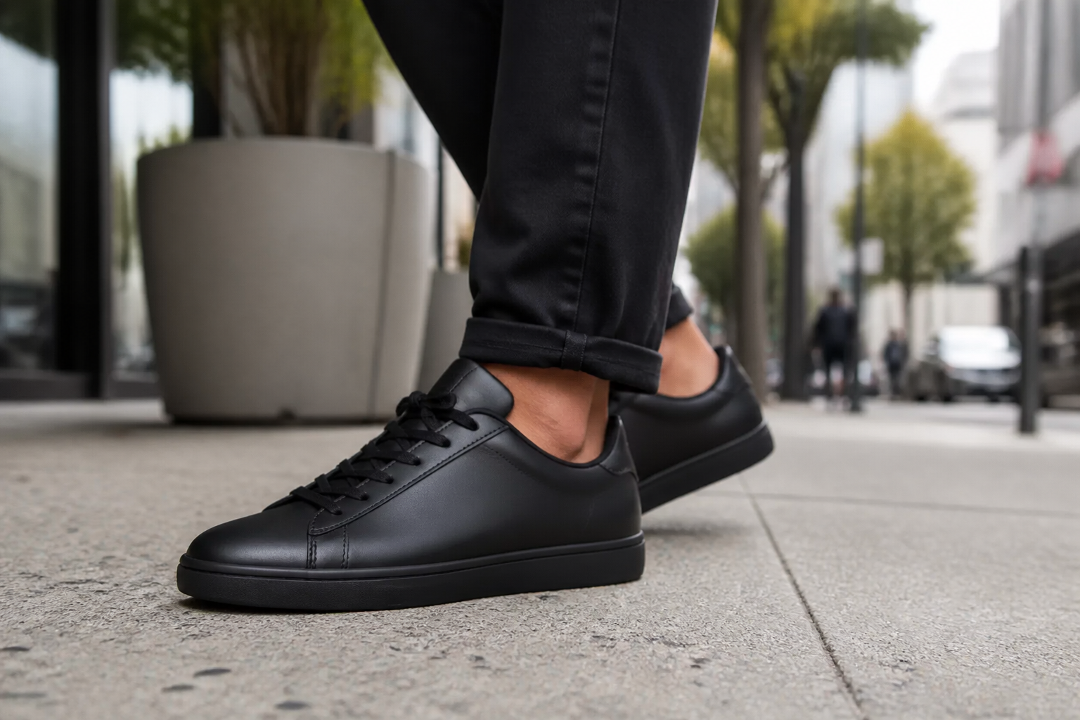 PUMA Smashic Comfort Casual Sneakers displayed in urban setting with modern lifestyle aesthetic